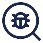 Magnifer Bug SVG Icon